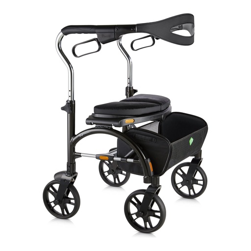 [WXX52A] Evolution Xpresso Wide HD Type 3 Rollator (AA0001283) (RED, LOW WIDE - 19" SEAT HEIGHT)
