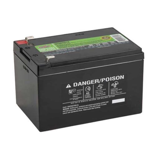 [DCM0012] Interstate 12V-12Ah VRLA 1/4 Faston AGM Battery