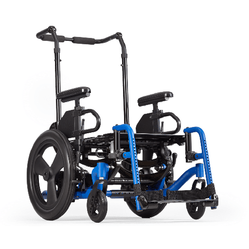 [WM0001160] Kimobility Focus Cr Tilt Wheelchair Category 5 (WM0001160) (BLUE, 14" SEAT WIDTH, 14" SEAT DEPTH)