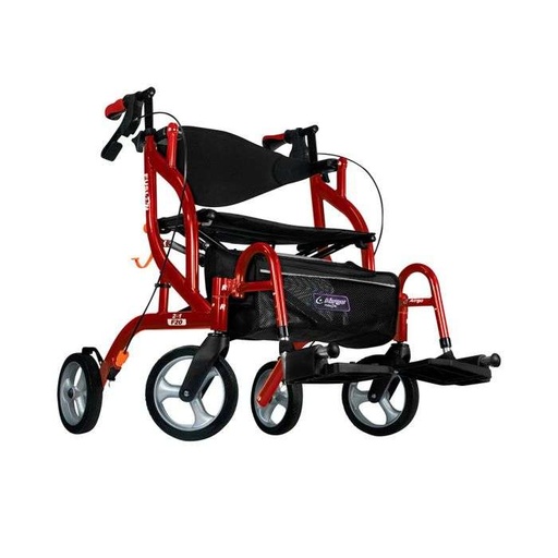 [700-935] Airgo Fusion F18 Side-Folding Rollator & Transport Chair