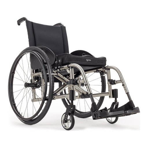 [WMA3KI010] Kimobility Catalyst 5Ti Folding Wheelchair Category 3 (WMA3KI010) (14" SEAT WIDTH, 14" SEAT DEPTH)