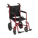 Lightweight Expedition Aluminum Transport Chair by Drive Medical