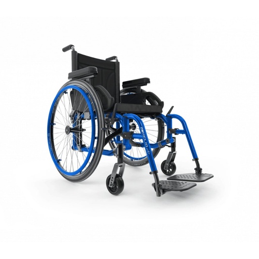 [WM0001020] Helio A7 Folding Category 3 Wheelchair (WM0001020) (RED, 14" SEAT WIDTH, 14" SEAT DEPTH)