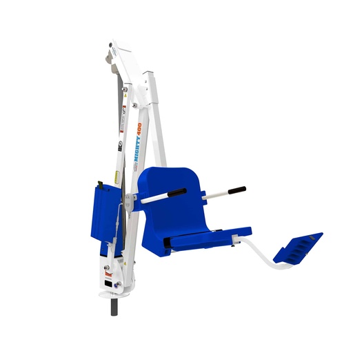 [M400] Aquacreek Mighty 400 Pool Lift - Ada Compliant - 400 Lbs Weight Capacity (BLUE)