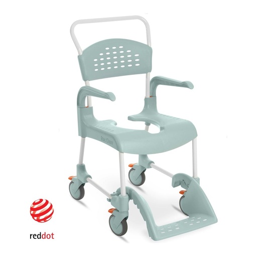 [E80229207] Etac Clean Mobile Shower Commode Chair
