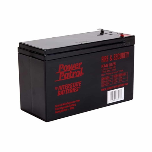 [FAS1075] Interstate FAS1075 Battery – 12 Volts 7Ah