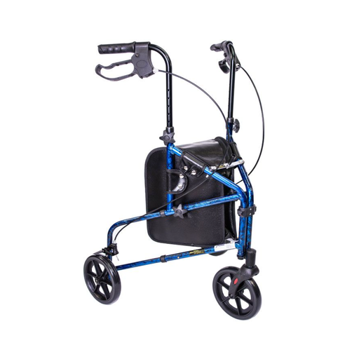 3 Wheel Aluminum Rollator (MH3RLRE) (RED)