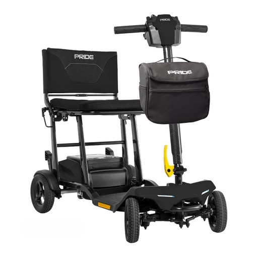 Pride Go-Go Super Portable Folding Mobility Scooter (BLACK)