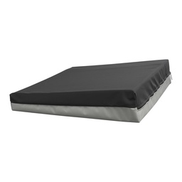 Wedge Wheelchair Cushion with Stretch Cover, 18 in x 16 in