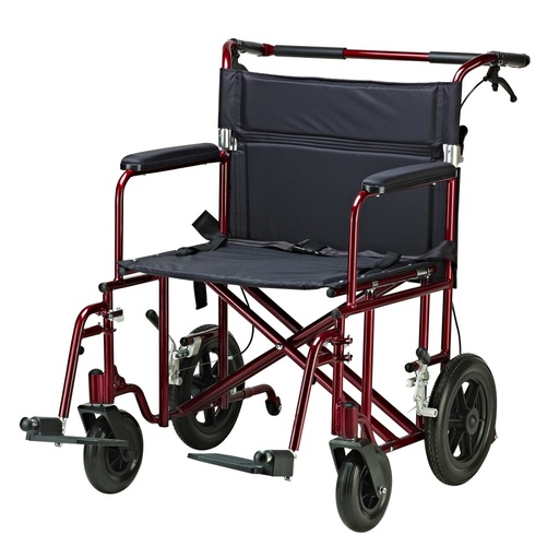 [ATC22-R] Drive 22″ Bariatric Aluminum Transport Chair