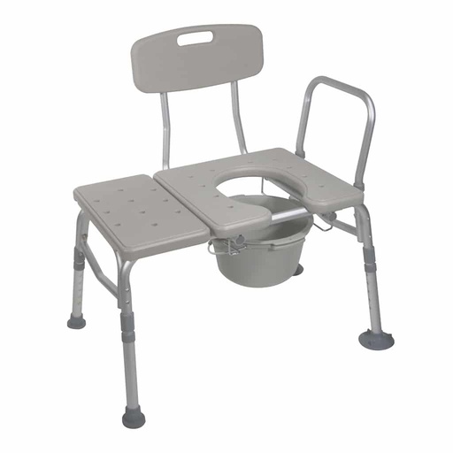 [12011KDC-1] Drive Medical Combination Transfer Bench/Commode 12011Kdc-1