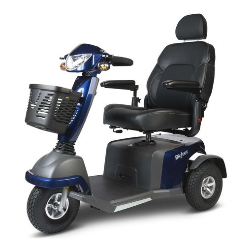 [ECL S846-RD-1] Eclipse Bigfoot S846 Premium Three Wheel Mobility Scooter