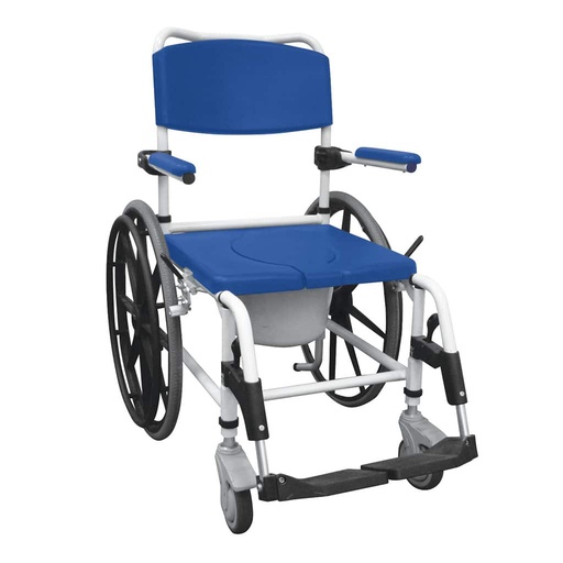 [NRS185006] Drive Aluminum Rehab Shower Commode Chair - NRS185006