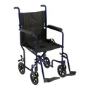 Drive Aluminum Transport Chair 19 Inch ATC19