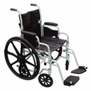 Poly-Fly High Strength Transport Chair, TR20, by Drive Medical