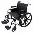 Ezee Life 24 Inch Heavy Duty Standard Wheelchair, CH1092