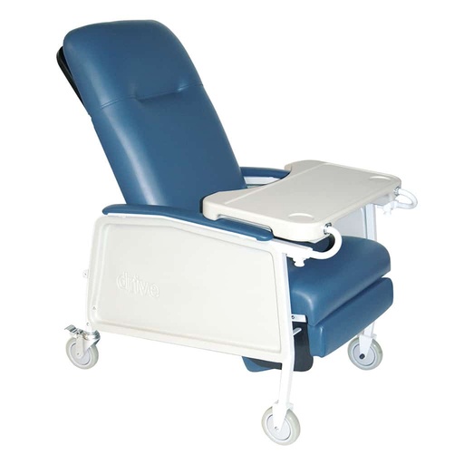 [D574EW-BR] Drive 3 Position Recliner Bariatric Geri Chair D574EW-Br