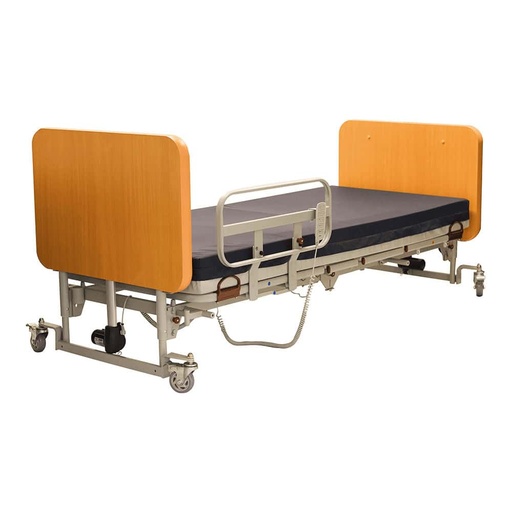 [HALSA] Permobil Hälsa Bed Package With Rails - Electric Adjustable Home Care Bed