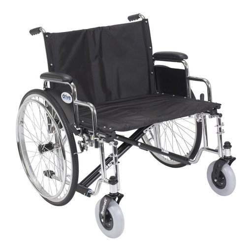 [STD26ECDDA] Drive 26" Bariatric Sentra Ec Heavy-Duty, Extra-Extra-Wide Wheelchair - STD26ECDDA