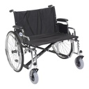 28 Inch Bariatric Sentra EC Extra-Wide Wheelchair by Drive Medical, STD28ECDDA