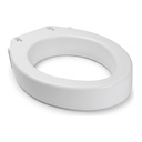 MOBB MHERTS Raised Toilet Seat, 3.5 in for Elongated Bowls