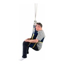 Dual Access toileting sling, polyester