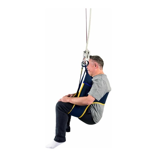 [8B0500] Dual Access Toileting Sling, Polyester (SMALL)