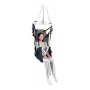Savaria Hammock sling, mesh and poly, with head support