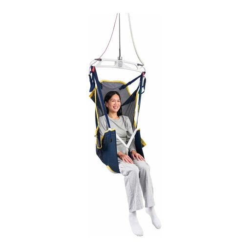 [8D2530] Savaria Hammock Sling, Mesh And Poly, With Head Support (SMALL)