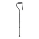 Airgo Etched Offset Aluminum Cane, Black 730-420