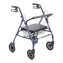 Drive Go-Lite Bariatric Steel Rollator, Item 10215BL-1
