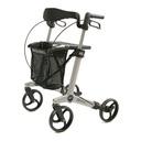 Gemino 20 Grey Rollator, Three Frame Sizes