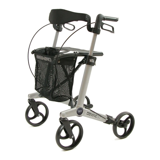 [7120000] Gemino 20 Grey Rollator, Three Frame Sizes (GEMINO 20)