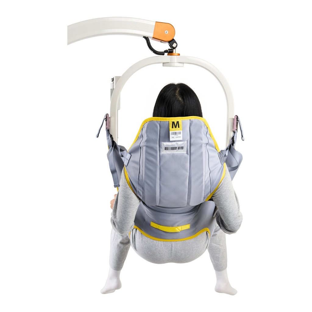 Handicare polyester hygiene sling with clips, M921529