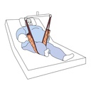 Handicare Supreme leg support sling, item B-LEG