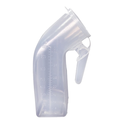 [BD703] Bios Male Urinal With Snap-On Lid, 1000 Cc (BD703)