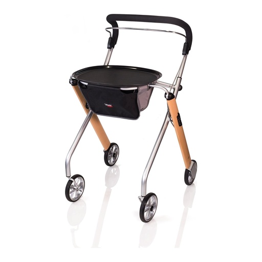 [850015994012] Stander Let's Go Indoor Rollator, Beech, 4500-Be