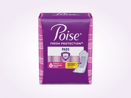 Poise Pads For Bladder Leaks, 5 Drop Maximum Absorbency, Long Length, 39 Count