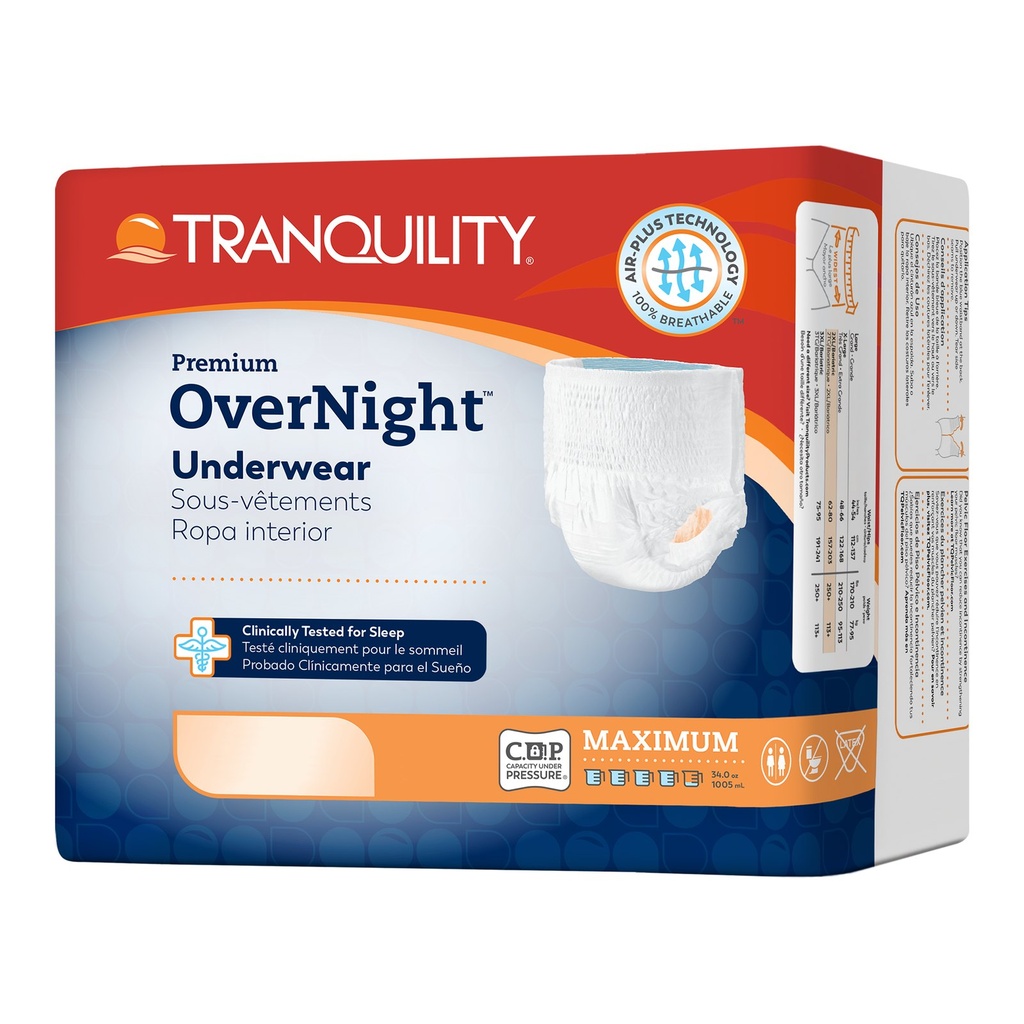 Tranquility Premium OverNight Underwear, Pull-Up