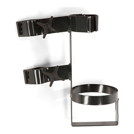 [56-336-4] Handicare Bure Oxygen Holder With Mounting Bracket 56-336-4