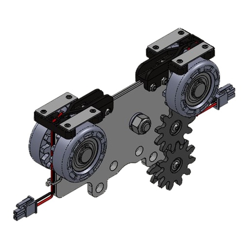 [440544] Handicare A-Series Power Traverse Trolley Top, Part 440544, For The Power Turntable