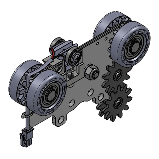[440543] Handicare A-Series Power Traverse Trolley Top, Part 440543, For X/Y Track