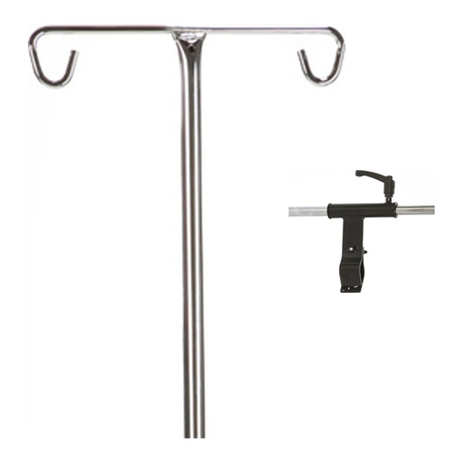 [56-338] Handicare Drip Rod For Bure Walking Aids, Complete With Attachment