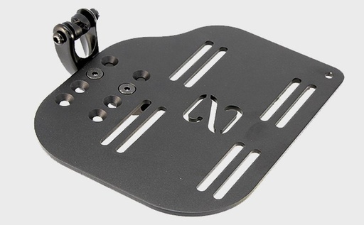 [0031602A-00] Newton Aluminium Footplate 7.5 X 8 In 0031602A-00 (LEFT, 7.5 X 8 IN)