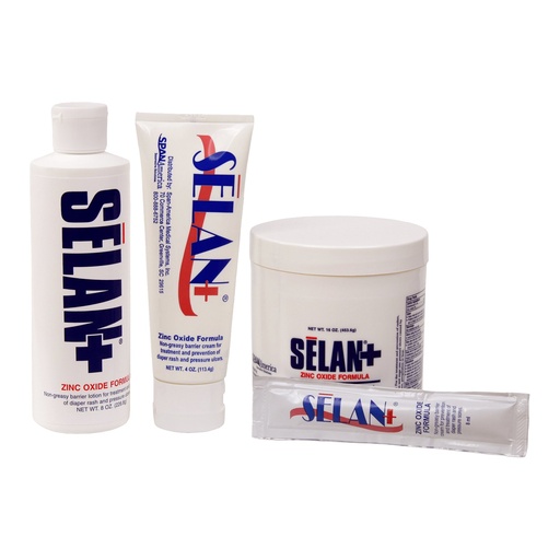 [PJSZC04012] Selan+ Zinc Oxide Barrier Cream, 4 Oz Tube PJSZC04012