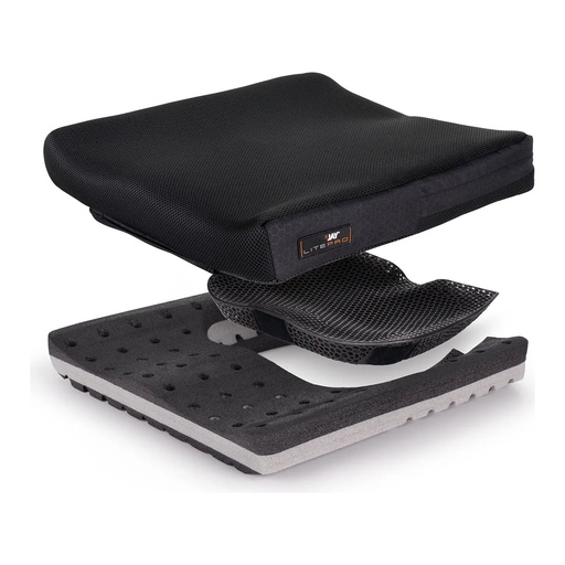 [JLP1414] Sunrise Medical JAY Litepro Wheelchair Cushion (14 IN WIDE X 14 IN DEEP)
