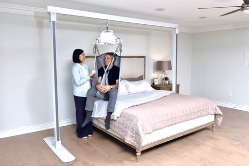 Savaria 2-Post Free Standing Lift - Mechanica/Patient Lifts (6 FEET & 6 INCHES, 440 LBS)