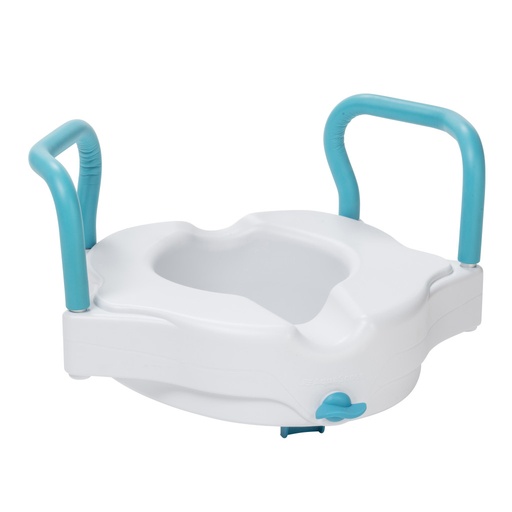 3-in-1 Contoured Raised Toilet Seat, 2", by AquaSense, 770-617
