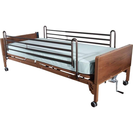 Telescoping Full Length Bed Side Rail by Drive Medical, 15001ABV