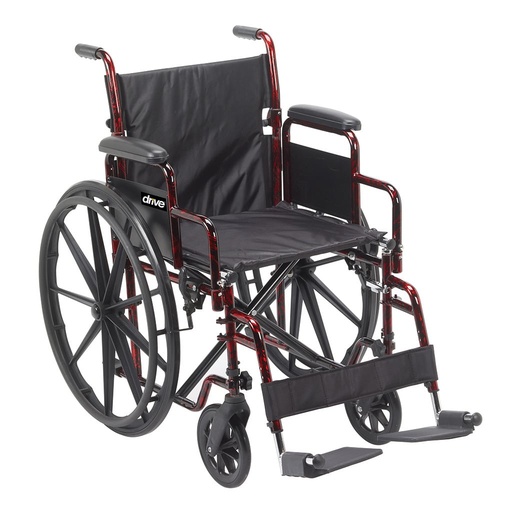 Rebel Lightweight Folding Wheelchair by Drive Medical